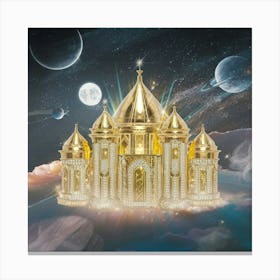 Castle In The Sky Canvas Print