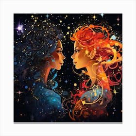 Venus And Scorpius Canvas Print