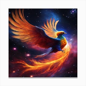 Phoenix Bird Canvas Print