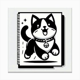 Kawaii Cat 3 Canvas Print