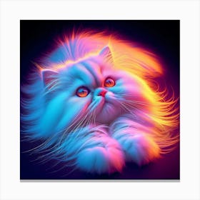 Creative Feline Cat Artwork 40 Canvas Print