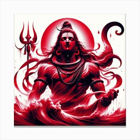 Lord Shiva 30 Canvas Print