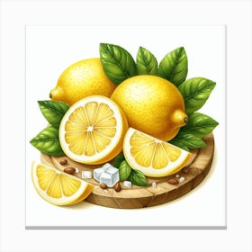 Lemon 2 Canvas Print