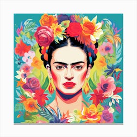 Frida Kahlo 1 Canvas Print