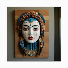 Egyptian Mask Canvas Print