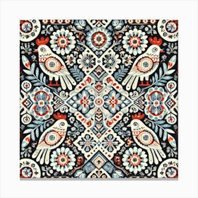 Russian Folk Art Canvas Print