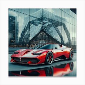 Lamborghini Aventador Canvas Print