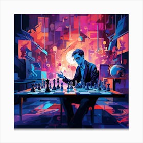 Chess Canvas Print