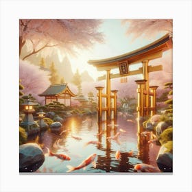 Japanese Garden 8 Canvas Print