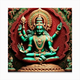 Hindu God Canvas Print