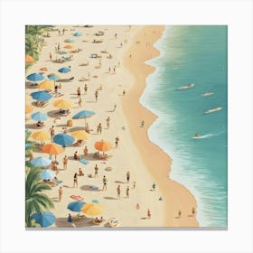 Hawaiian Beach 4 Canvas Print