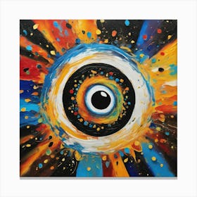 Eye Of The Storm Canvas Print