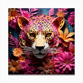 Paper Cut Art 3 Canvas Print