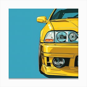 Bmw E30 Canvas Print