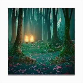 Forest 38 Canvas Print
