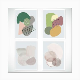 Abstract Set wall art Canvas Print