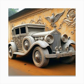 Rolls Royce Car Canvas Print