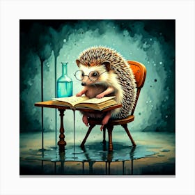 Scientific Hedgehog Stampe su tela