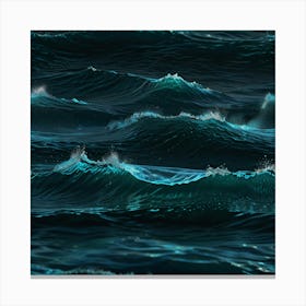 Ocean Waves Canvas Print