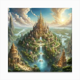 Fantasy Castle 8 Canvas Print