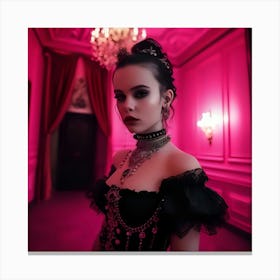 Gothic Girl 9 Canvas Print