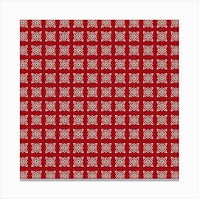 Christmas Paper Wrapping Paper Canvas Print