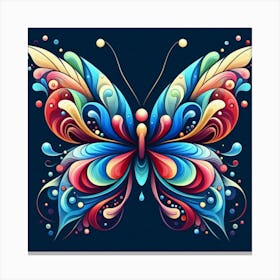 Colorful Butterfly 2 Canvas Print