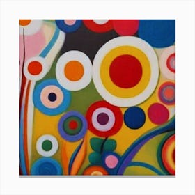 'Circles' Canvas Print