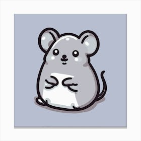 Cute Animal Mouse 2 Canvas Print