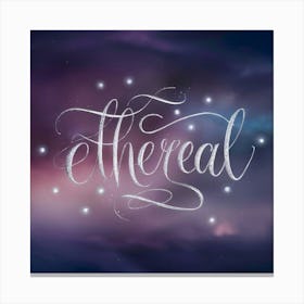 Etheral 1 Canvas Print