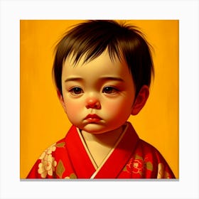 Asian Child 1 Canvas Print