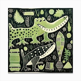 Alligators 6 Toile