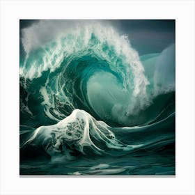 Ocean Wave Canvas Print