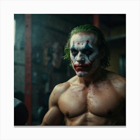 Joker 10 Canvas Print