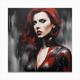 Marvel's Black Widow Canvas Print