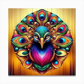 Peacock  Canvas Print