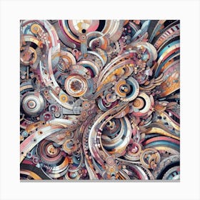 Abstract Fractal Art Canvas Print