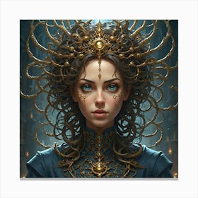 Celestial Crown Canvas Print