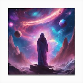 Stellar Enchantment: The Sorcerer’s Nebula Canvas Print