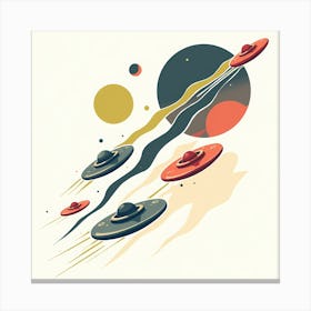 Spaceships Canvas Print