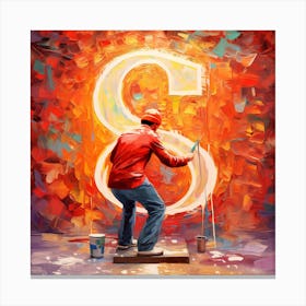 Letter S Canvas Print