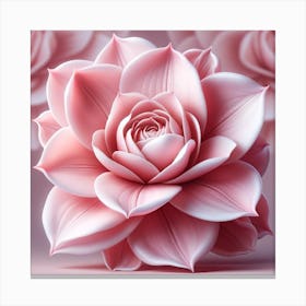 Pink Flower 1 Canvas Print