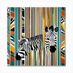 Zebras Canvas Print