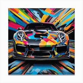 Porsche Gt3 9 Canvas Print