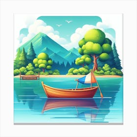 Another Boat Canvas Print