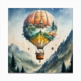 Hot Air Balloon 2 Canvas Print