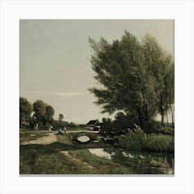 Riverside 12 7 Canvas Print