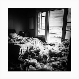 Ruined Bedroom Canvas Print