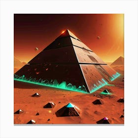 Pyramids Of Giza 1 Canvas Print