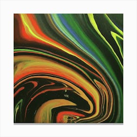 Abstract Swirls Canvas Print